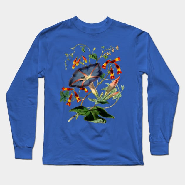 Ipomea - Morning Glory Long Sleeve T-Shirt by Philozei